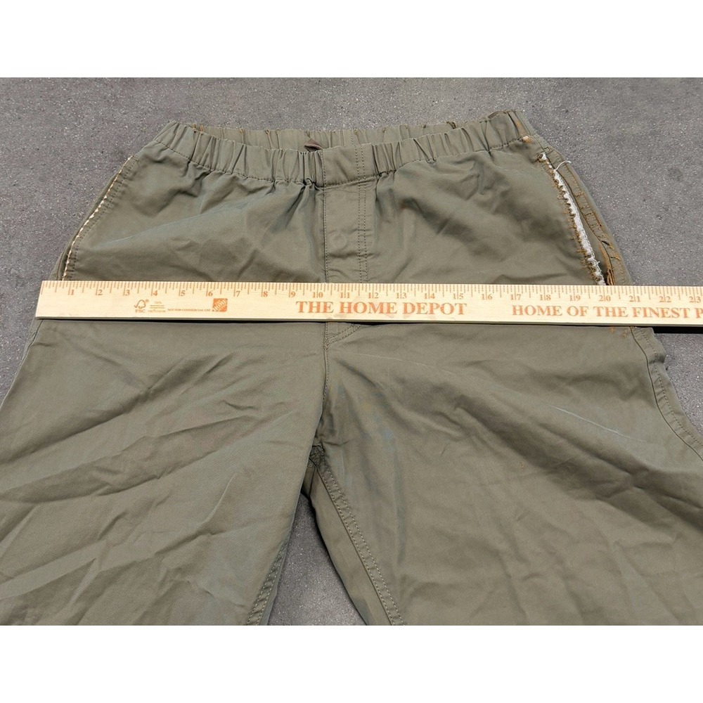 Comme Des Garcons Homme Pants Mens M Brown Pull On Crop Minimalist Japan - Picture 14 of 16